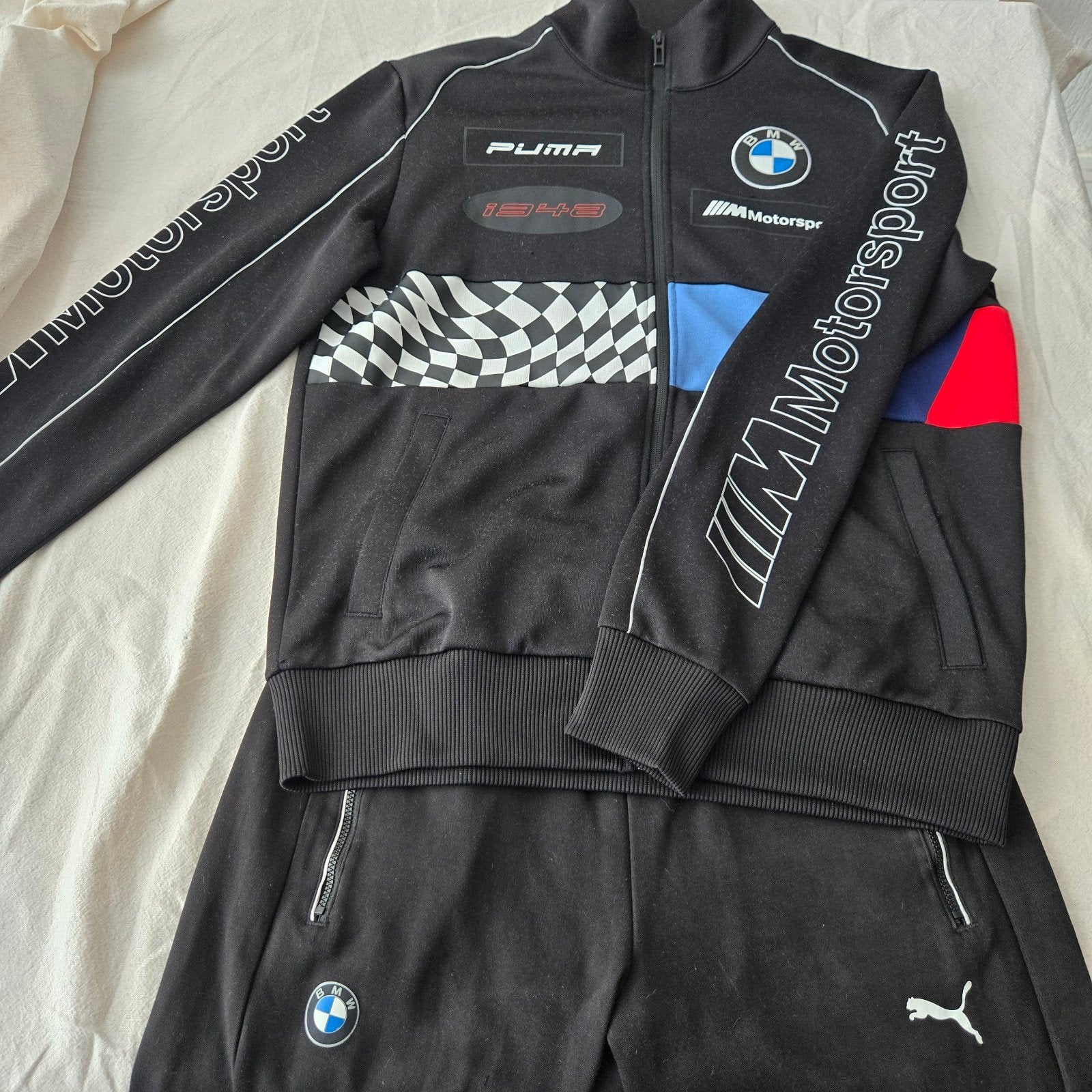 Puma BMW Motorsport Trainingspak - Heren Maat S, Kleding | Heren, Puma, Zwart, Ophalen of Verzenden, Zo goed als nieuw