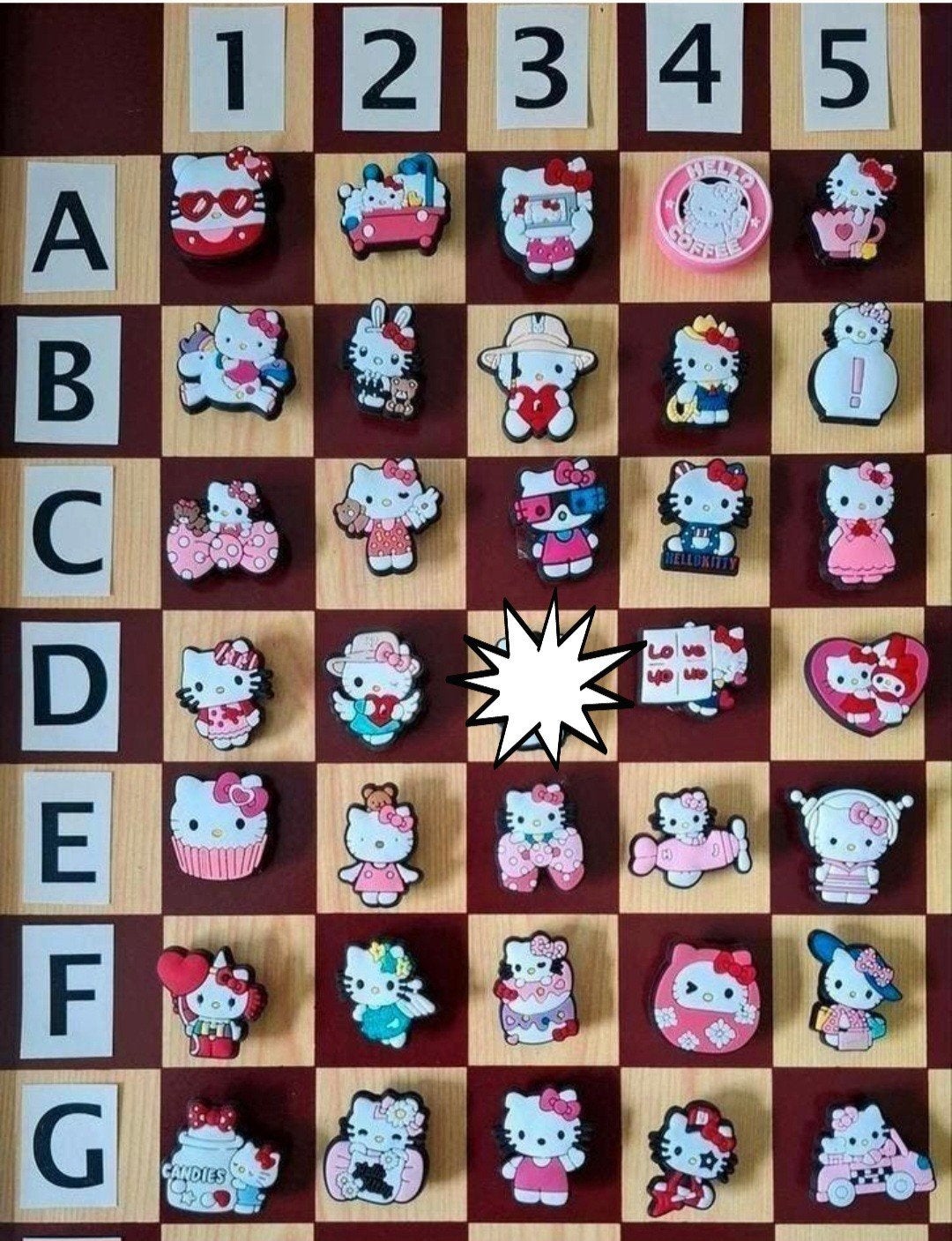 53 : Hello Kitty / Miffy Schoenbedels Pins voor de Crocs, Ophalen of Verzenden