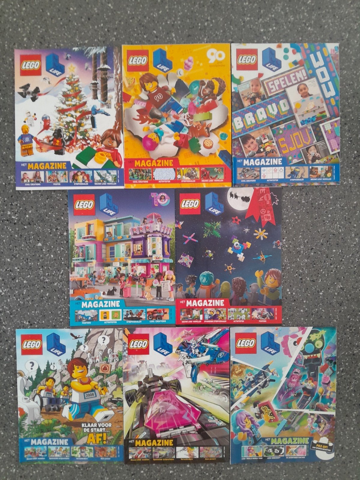 Tijdschrift Lego Magazine ~ 8 stuks ~ of meer... of minder, Ophalen of Verzenden, Nieuw, Lego