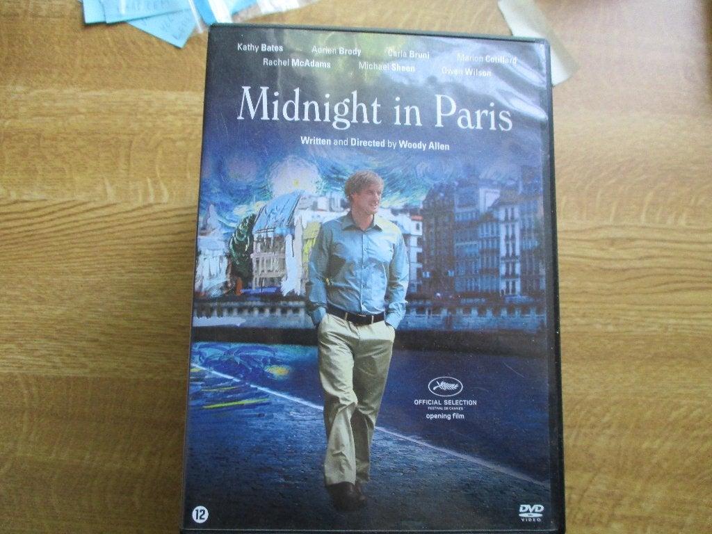 kathy bates-adrien brody: midnight in paris (12), Alle leeftijden, Ophalen of Verzenden, Zo goed als nieuw