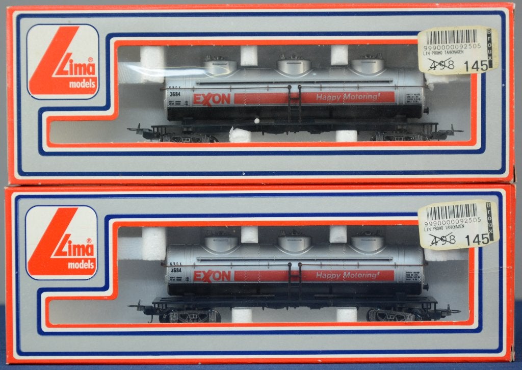 Lima 303625E Tankwagen Exxon, Gebruikt, Gelijkstroom, Wagon, Ophalen of Verzenden