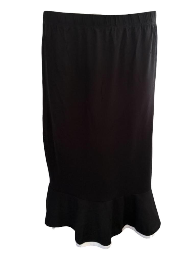 Yoek rok XXL, Zwart, Maat 46/48 (XL) of groter, Ophalen of Verzenden, Zo goed als nieuw