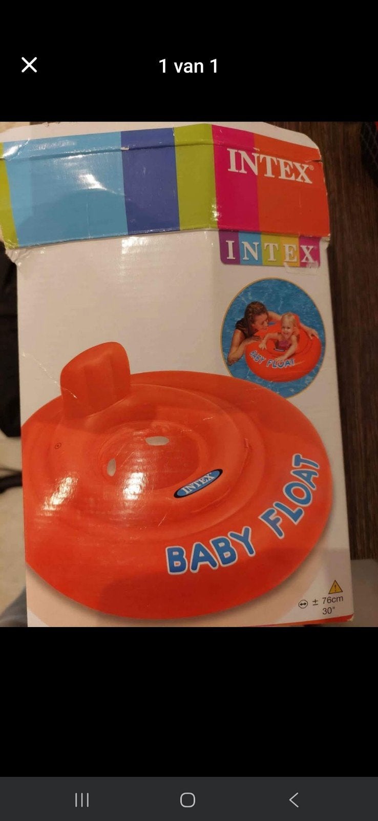 Intex babyfloat, Ophalen of Verzenden, Jongetje of Meisje, Zwem-accessoire