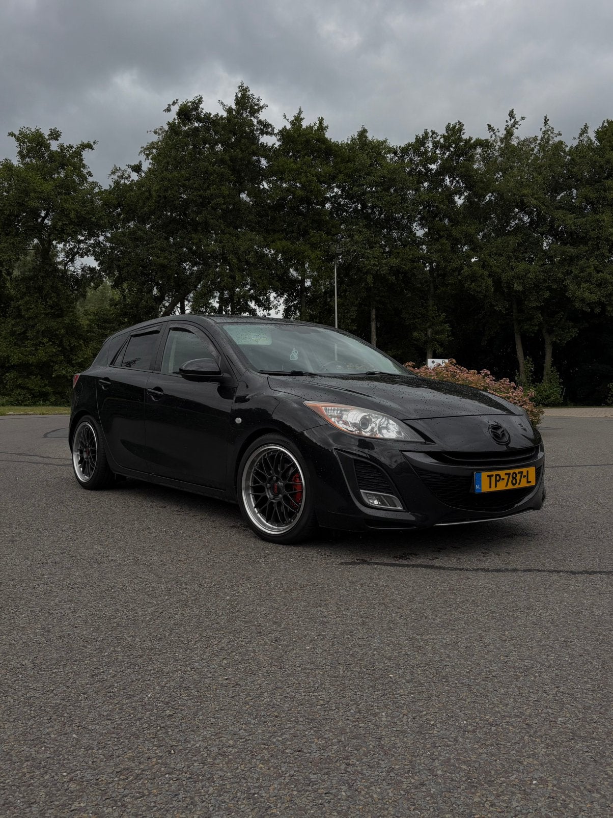 Mazda 3 1.6 Sport 2011 Zwart, Auto's, Mazda, Voorwielaandrijving, 4 cilinders, 1165 kg, Zwart