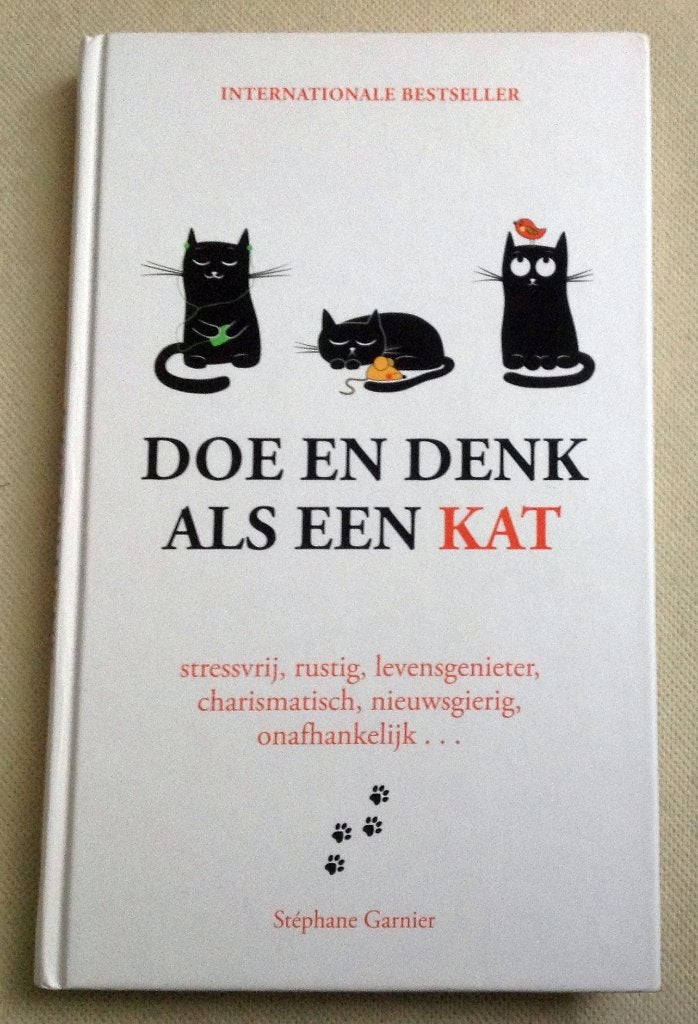 Doe en denk als een kat Stephane Garnier, Verzenden, Gelezen, Stephane Garnier