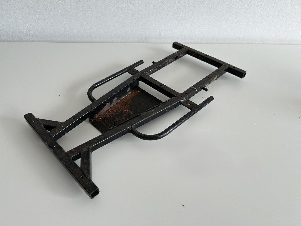 Vintage stockcar chassis 1/8 nitro rc auto, Verzenden, Gebruikt, Nitro, Auto onroad