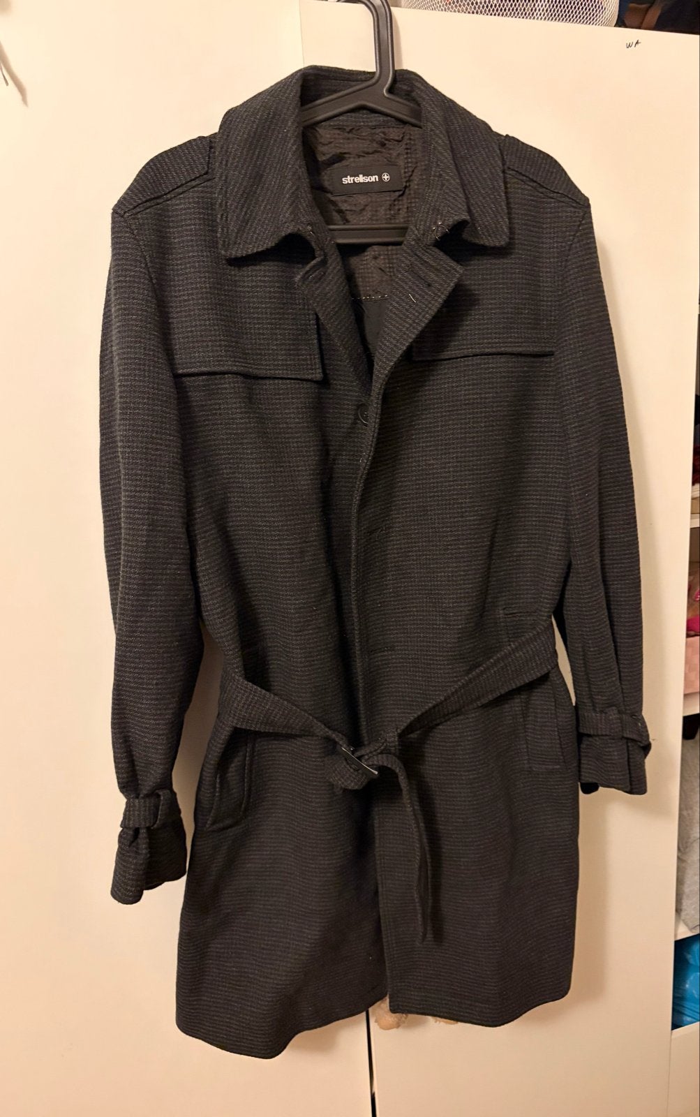 Strellson winterjas - Warm en comfortabel, Ophalen of Verzenden, Gedragen, Maat 48/50 (M), Grijs