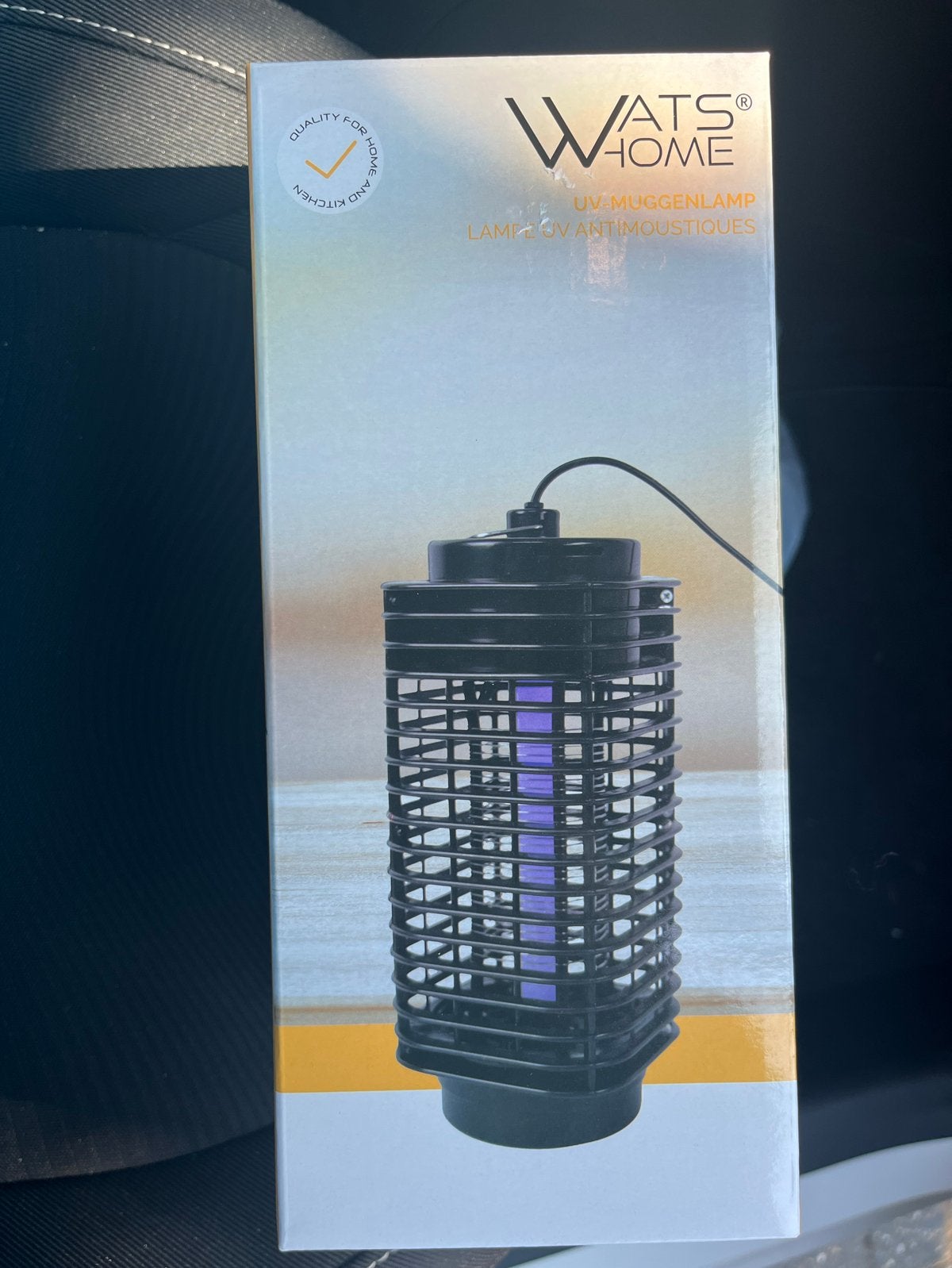 WATS HOME UV-Muggenlamp - Effectieve Insectenverdelger, Ophalen of Verzenden, Nieuw
