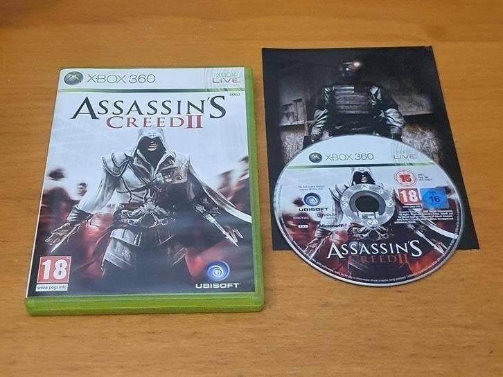 XBOX 360 | Assassin's Creed II, Avontuur en Actie, Gebruikt, Vanaf 18 jaar, 1 speler