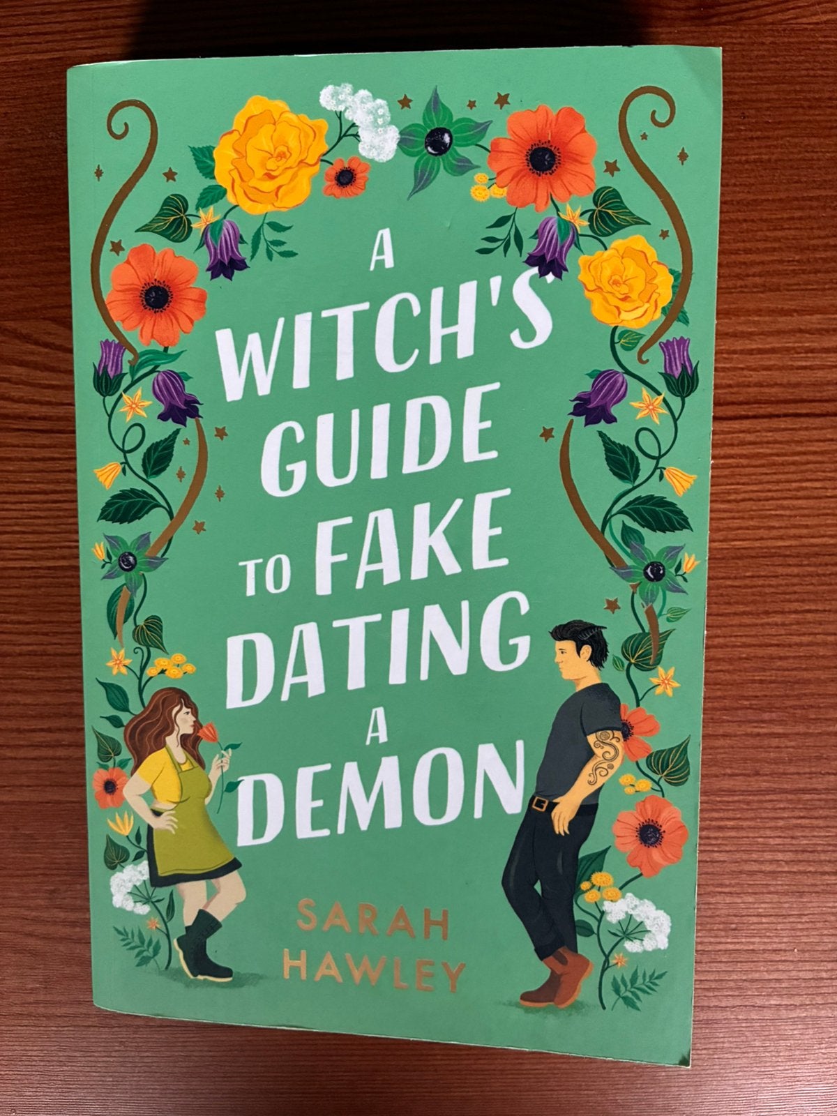 a witch’s guide to fake dating a demon sarah hawley, Ophalen of Verzenden, Zo goed als nieuw