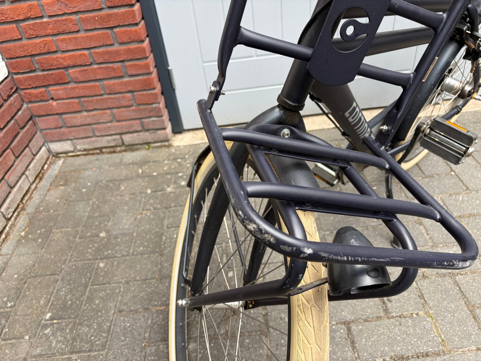 Cortina U4 Transportfiets - Gebruikt, met gebruikerssporen, Fietsen en Brommers, Terugtraprem, Gebruikt, Versnellingen, Ophalen