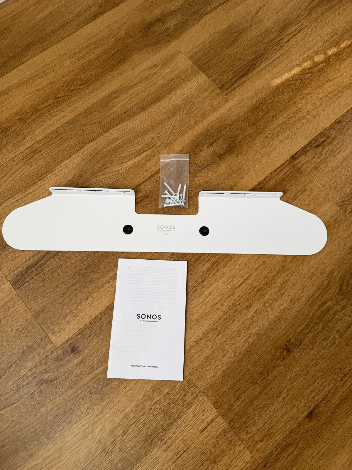 Sonos Beam Muurbeugel - Wit (Model BM1WMWW1), Audio, Tv en Foto, Televisie-accessoires, Ophalen of Verzenden, Zo goed als nieuw