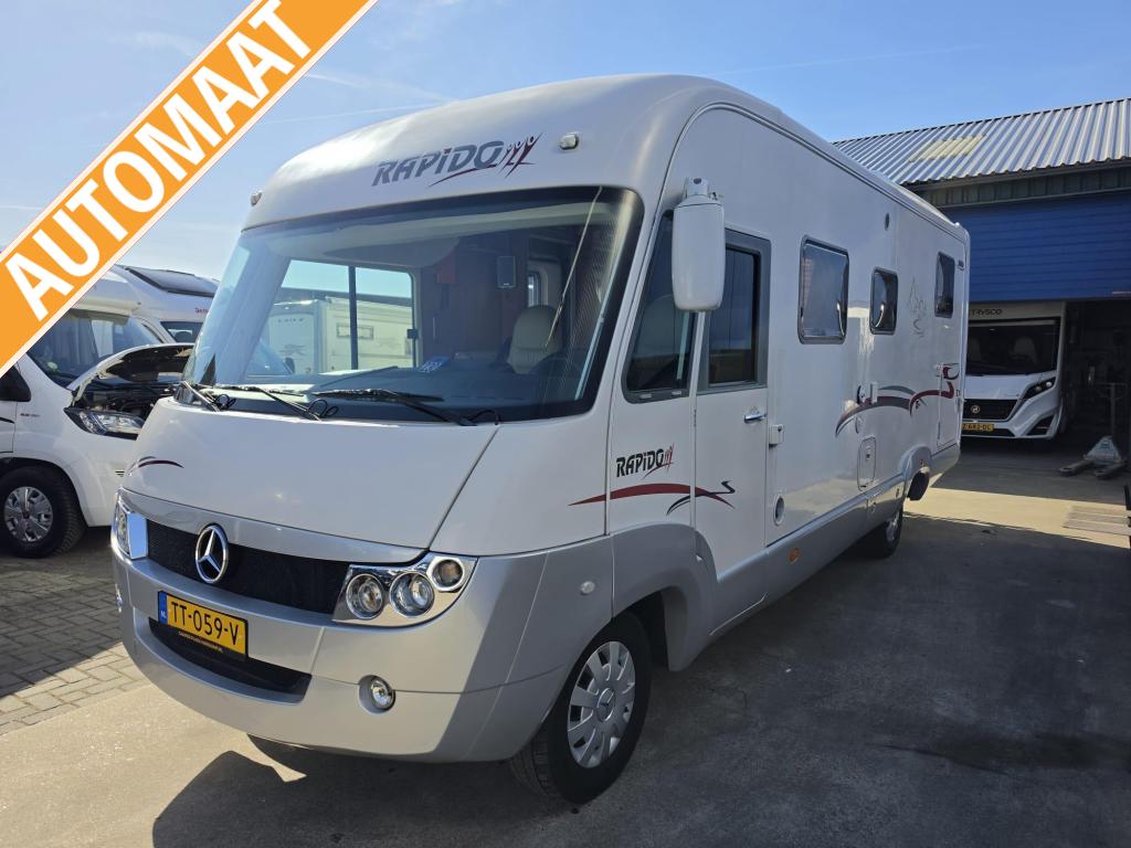 Rapido 966M Off-Grid + Leveling ,automaat, enkele bedden, Caravans en Kamperen, Campers, Ringverwarming, Treinzit, Bedrijf, Diesel