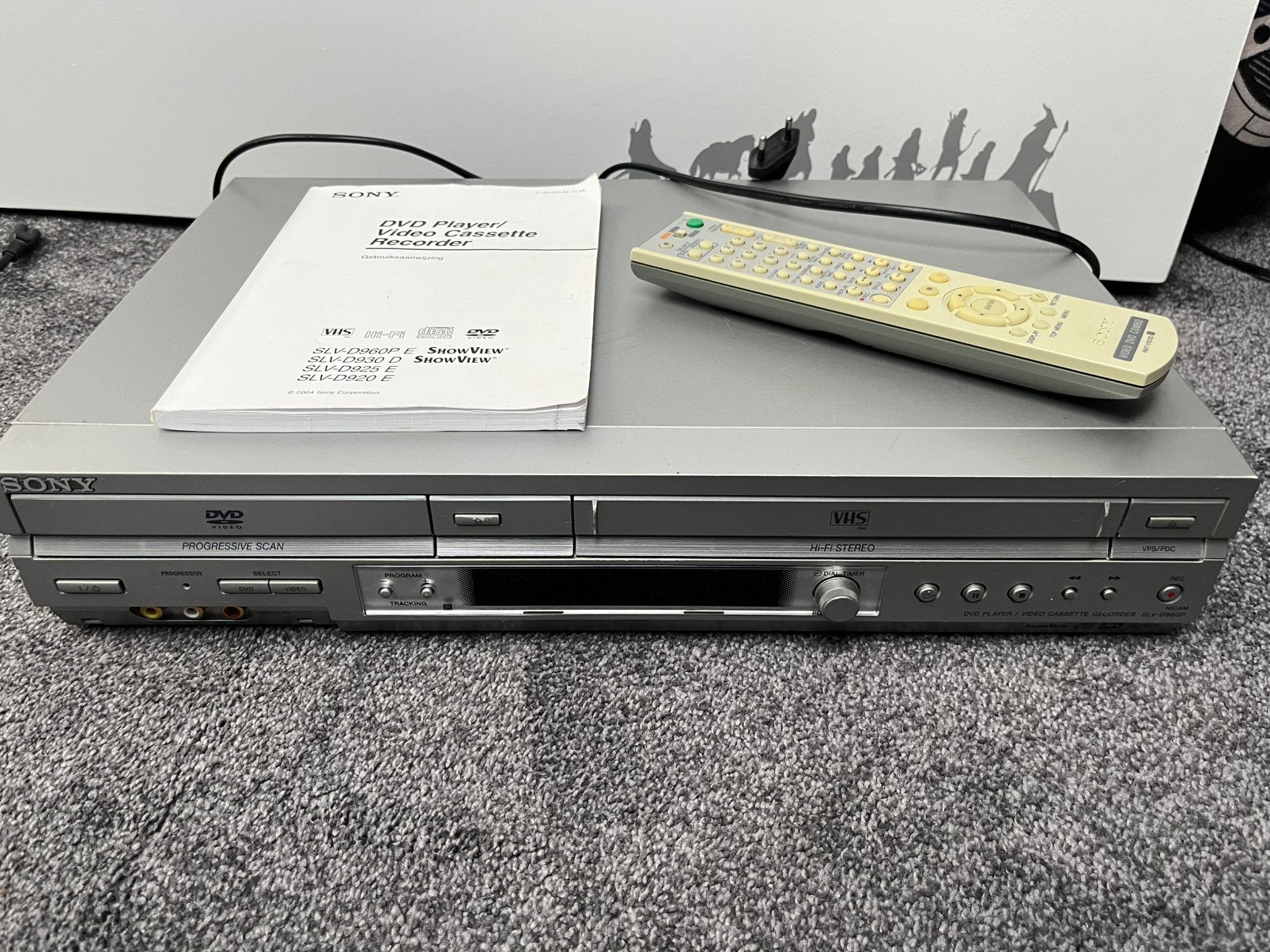 Sony DVD Player VHS Recorder, Ophalen of Verzenden, Gebruikt