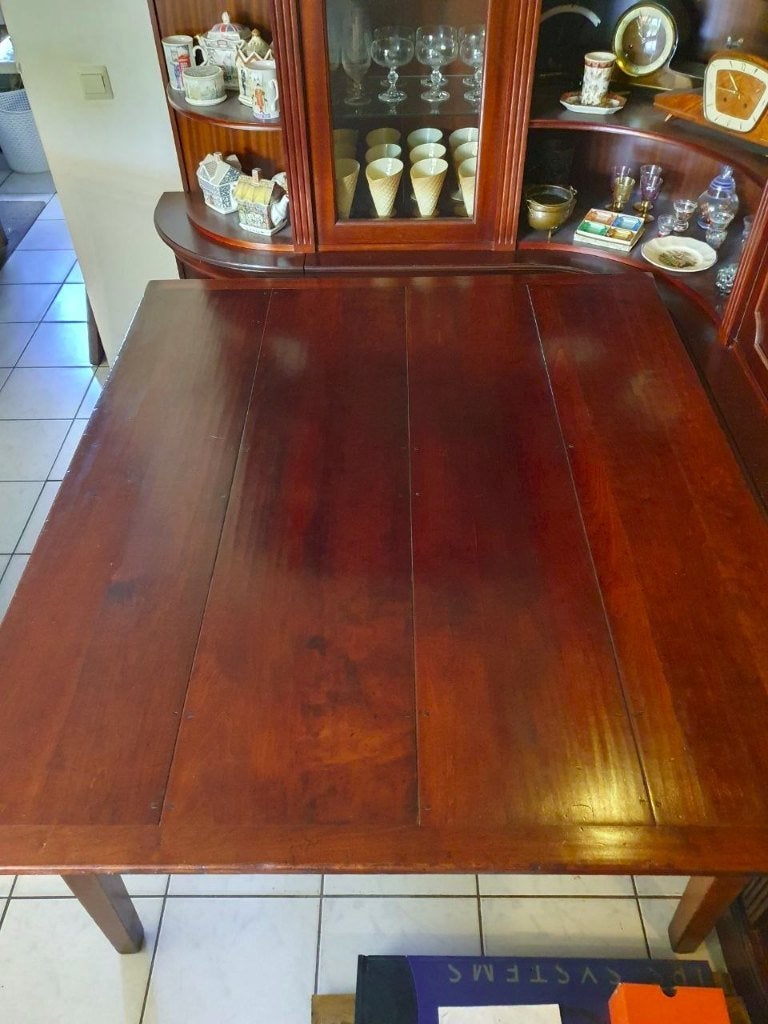 Franse Merisier Tafel | Massief Kersenhout | 1880, Ophalen
