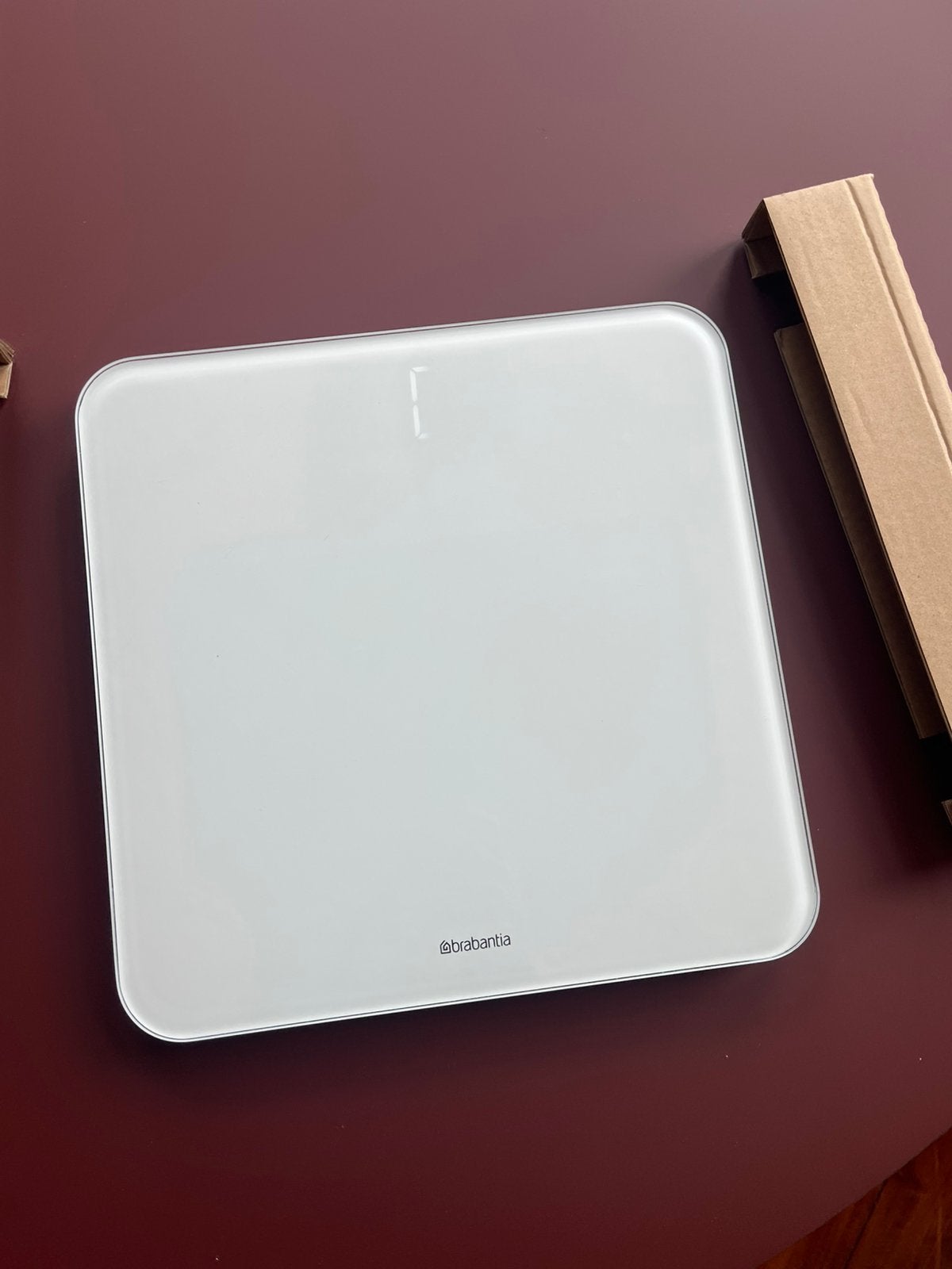 Brabantia digitale personenweegschaal Wit, 1 tot 500 gram, 100 kg of meer, Ophalen of Verzenden, Personenweegschaal