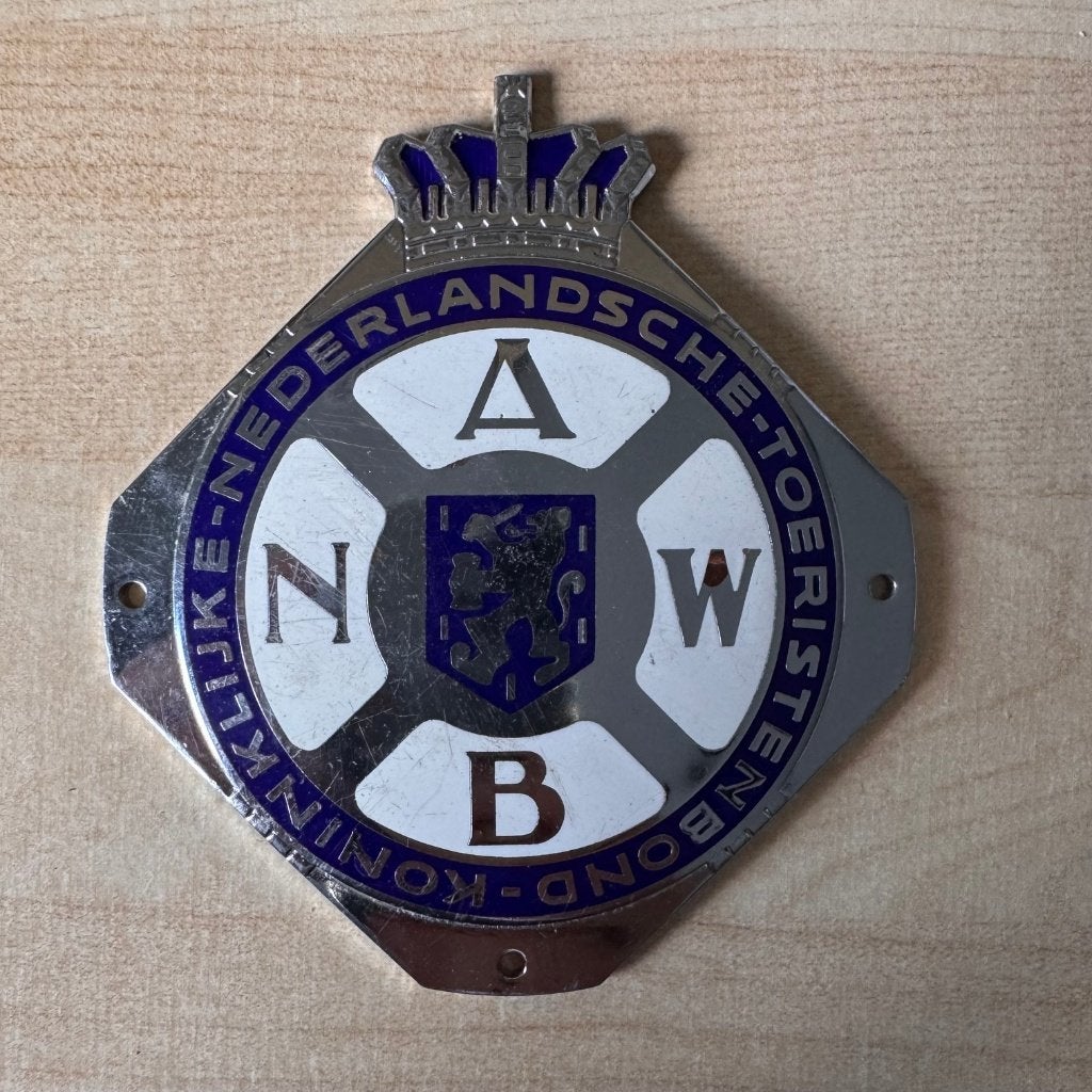Badge Embleem Schildje ANWB Koninklijke NL Toeristenbond, Verzenden, Gebruikt