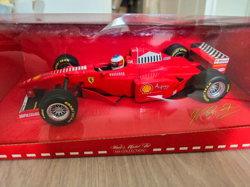 Ferrari F300 Schumacher 1:18 PMC Minichamps, Hobby en Vrije tijd, Ophalen of Verzenden, Zo goed als nieuw, Auto, MiniChamps