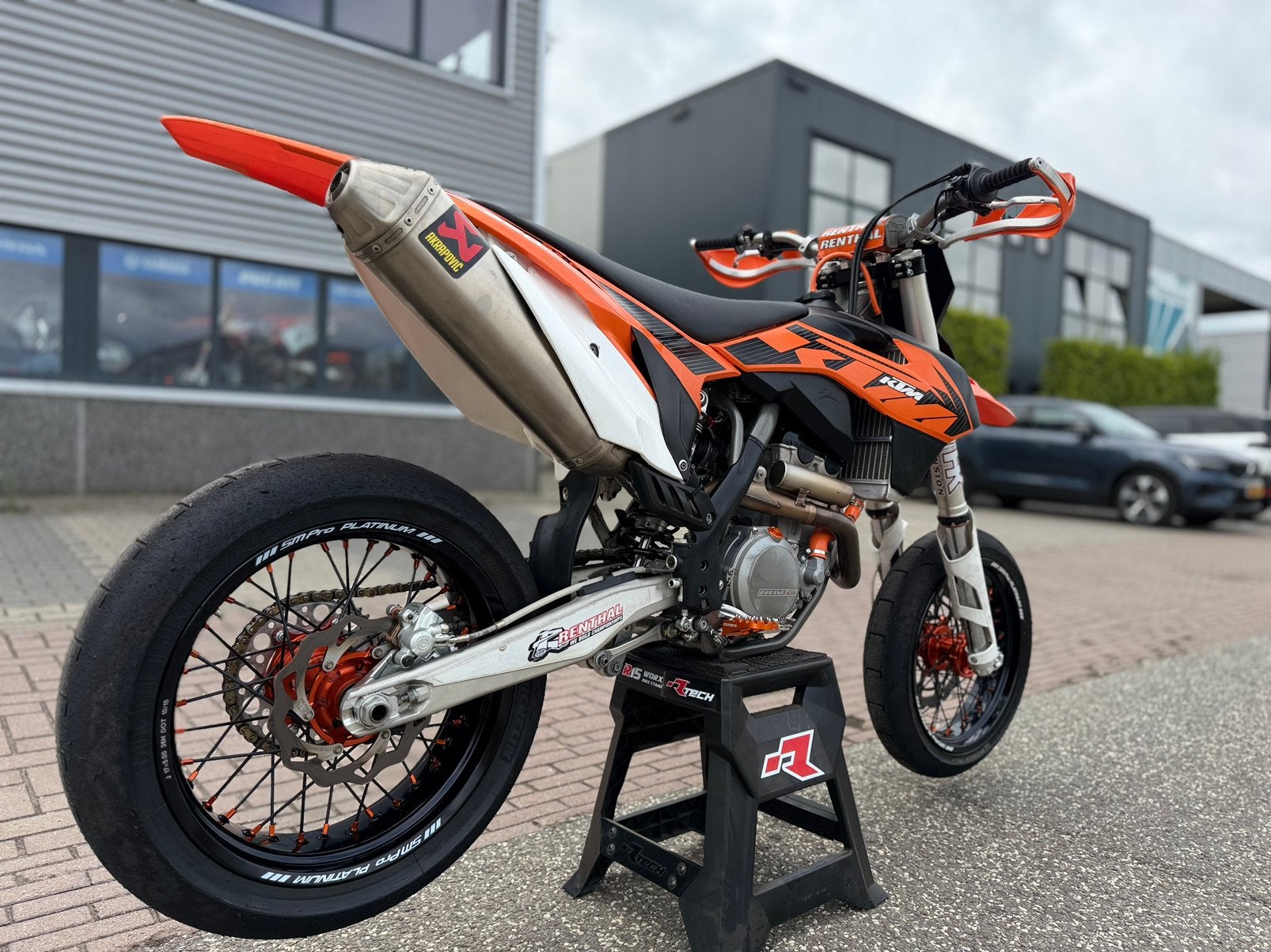 KTM 350 Smr/Sxf no450 Supermoto Supermotard Sm Ready to race, Fietsen en Brommers, Brommers | Derbi, Ophalen of Verzenden, Zo goed als nieuw