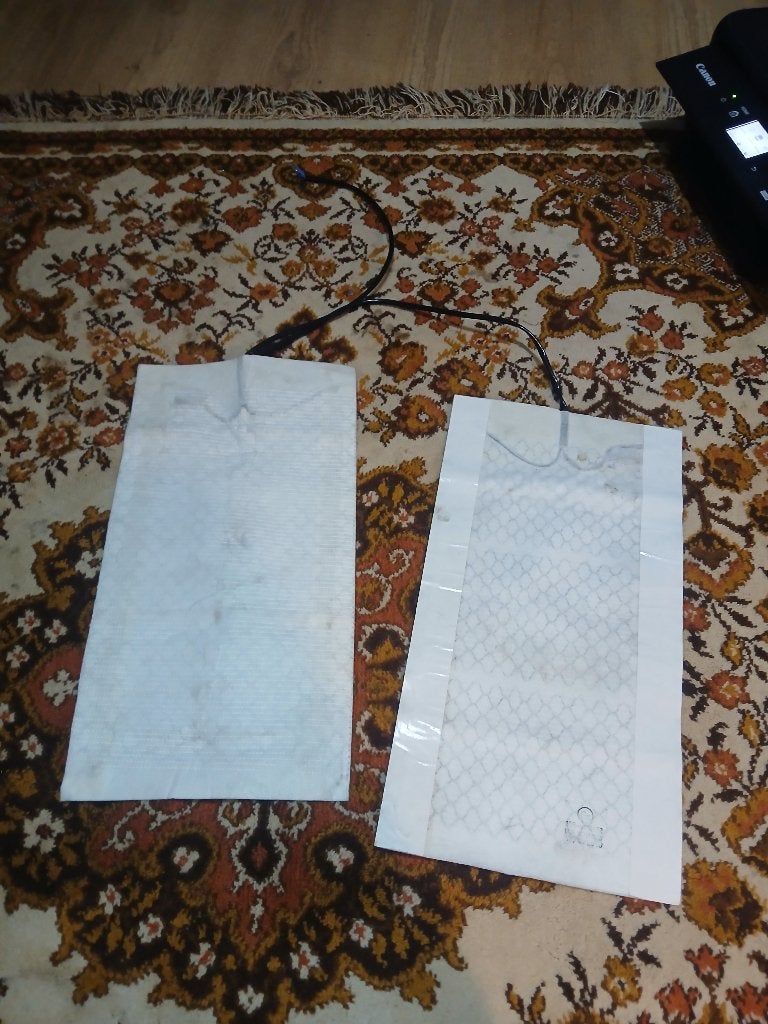 Stoelverwarming matjes, Ophalen, Gebruikt