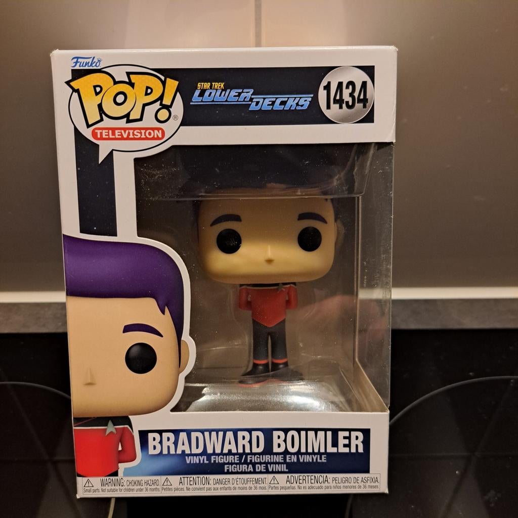 Funko Pop! Star Trek Lower Decks Bradward Boimler #1434, Ophalen of Verzenden, Nieuw