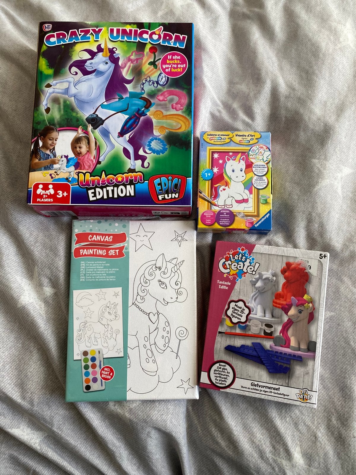 Unicorn pakketje, Ophalen, Zo goed als nieuw, Speelkaart(en)