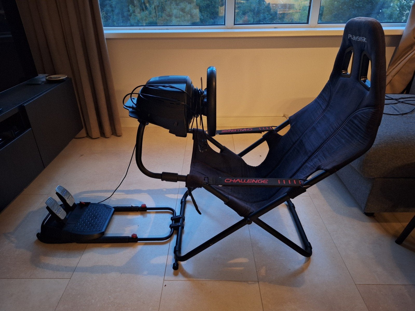 Playseat Challenge + Logitech G29 + PS VR2, Spelcomputers en Games, Ophalen, Zo goed als nieuw, VR-bril, Sony PlayStation