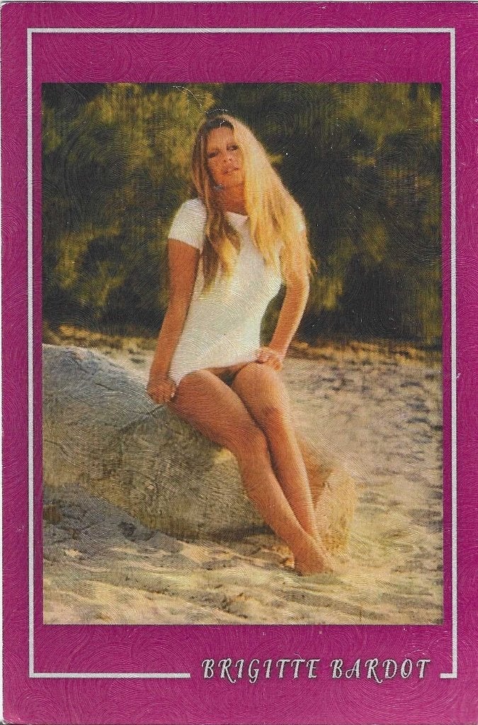 Filmsterren ansichtkaart Brigitte Bardot, Verzenden, 1960 tot 1980, Ongelopen, Sterren en Beroemdheden