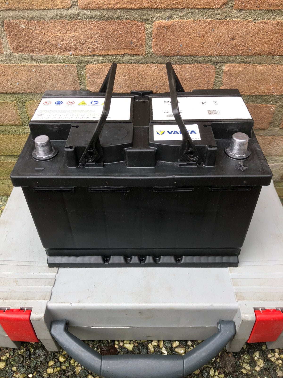 VARTA 72 amper 680 A(EN) auto startaccu/batterij, Auto-onderdelen, Accu's en Toebehoren, Gebruikt, Ophalen of Verzenden