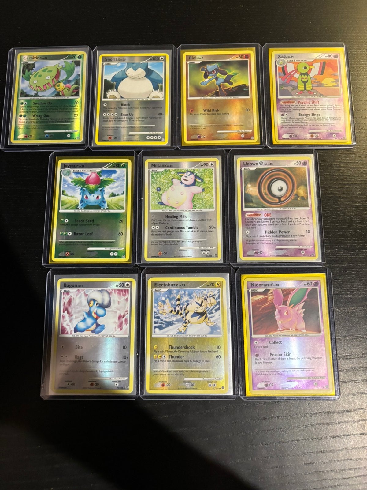 Pokémon Kaarten Reverse Holo, Ophalen of Verzenden, Zo goed als nieuw, Meerdere kaarten