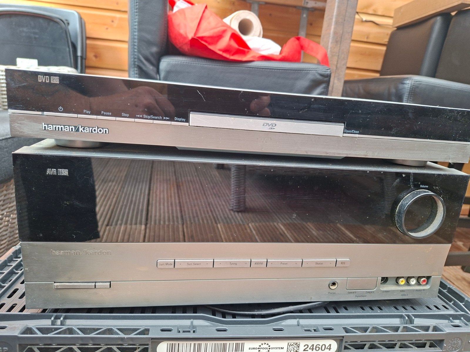 Harman/Kardon Tuner Versterker + DVD Speler Set, Ophalen, Gebruikt, Dvd-speler, Overige merken