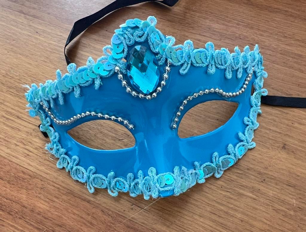 Venetiaans Masker - Elegant en Feestelijk 3 verschillende, Maat 38/40 (M), Carnaval, Verzenden, Nieuw