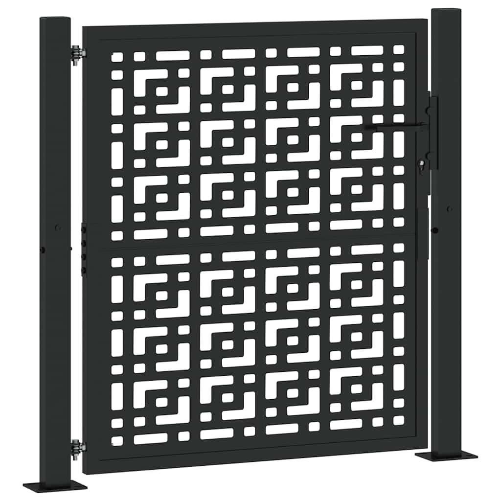 IJzeren tuinpoort tuinhek poort draaihek zwart GRATIS BEZORG, Verzenden, 100 tot 150 cm, Nieuw, Nvt