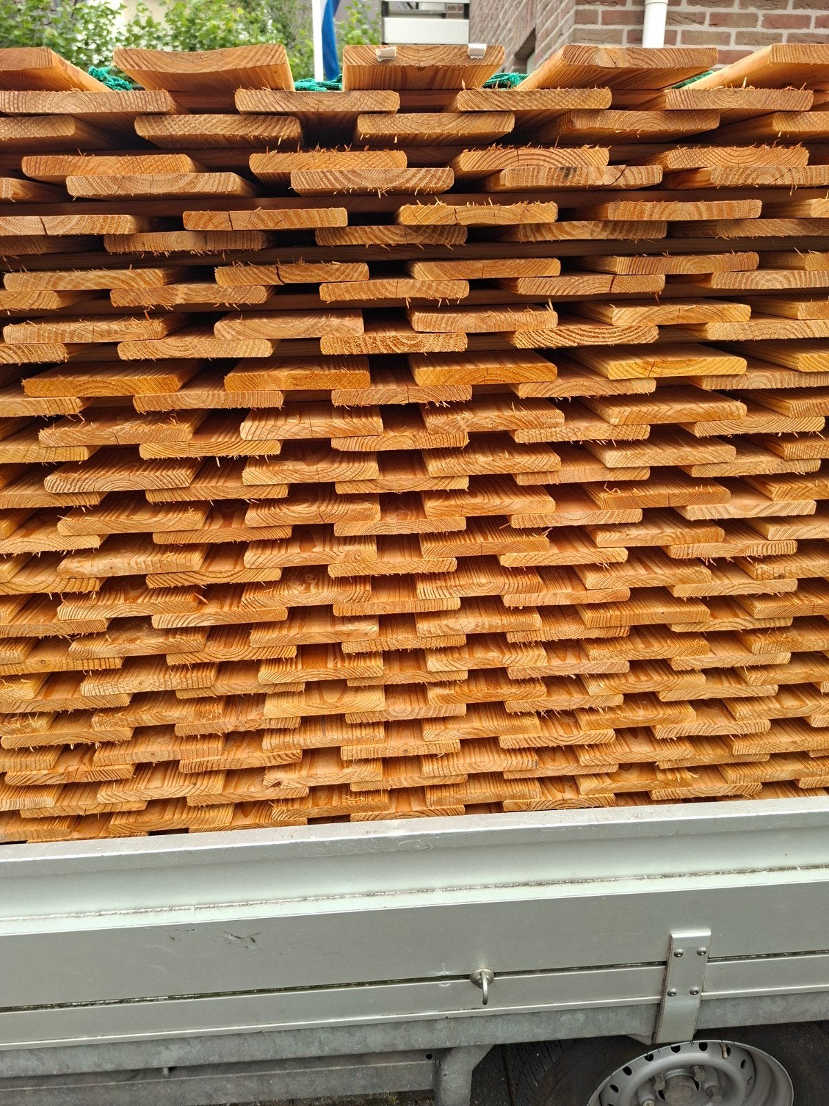 Douglas schuttingen180x180 nieuw, Ophalen, 1 tot 2 meter, Minder dan 3 meter, Nieuw