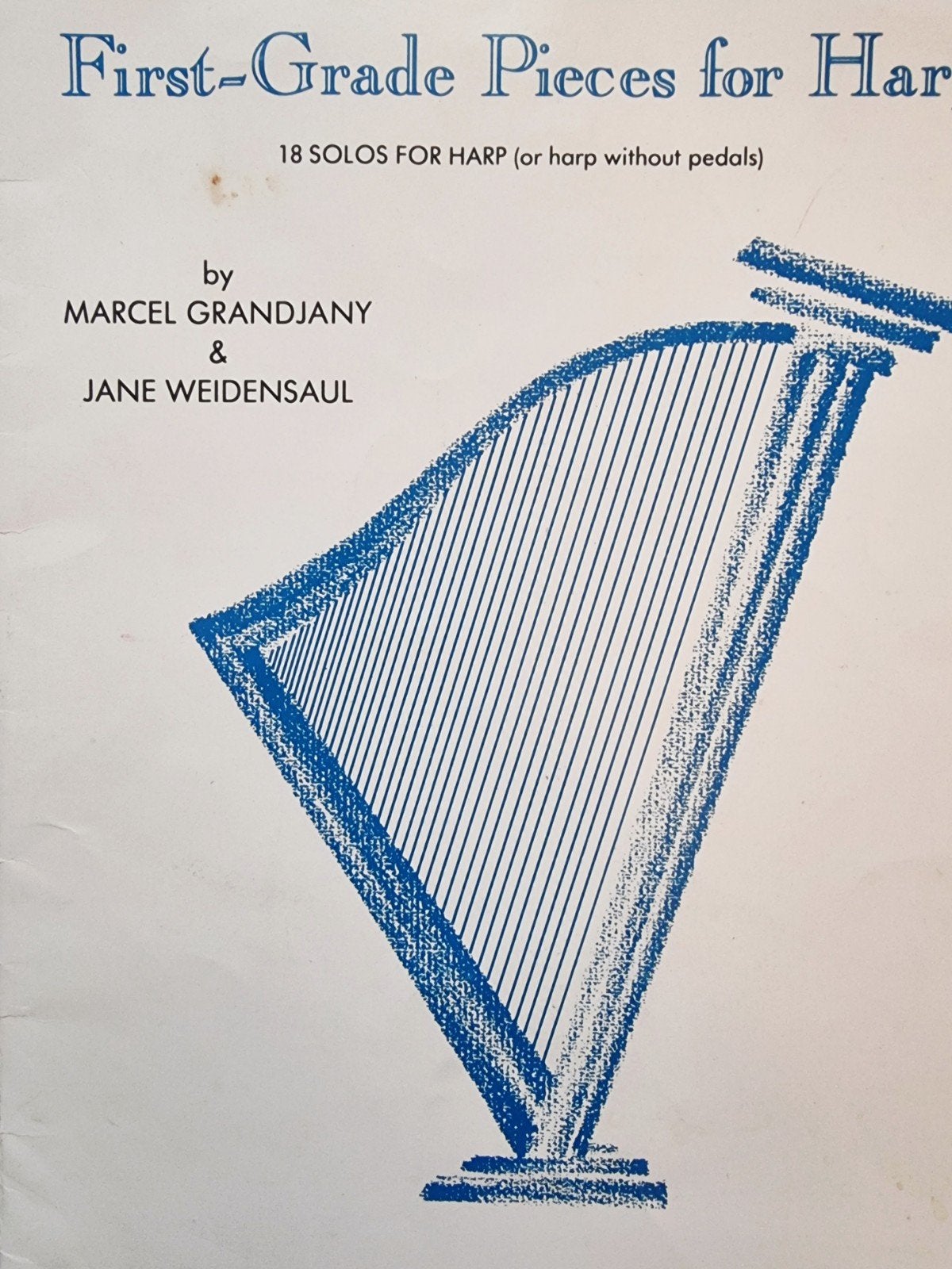 First-Grade Pieces for Harp - Marcel Grandjany Div47, Gebruikt, Verzenden, Klassiek, Overige instrumenten