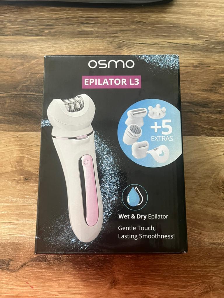 OSMO Epilator L3, Witgoed en Apparatuur, Persoonlijke-verzorgingsapparatuur, Zo goed als nieuw, Scheren en Epileren, Ophalen of Verzenden