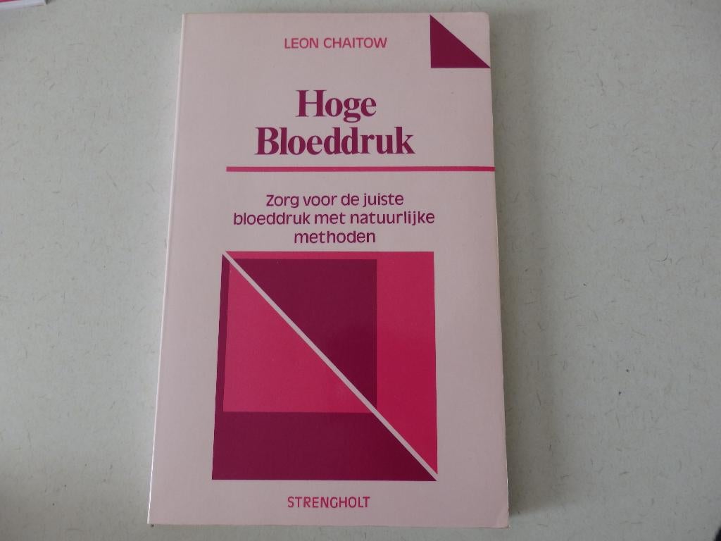 Boek Hoge Bloeddruk, Ophalen of Verzenden, Zo goed als nieuw, Gezondheid en Conditie