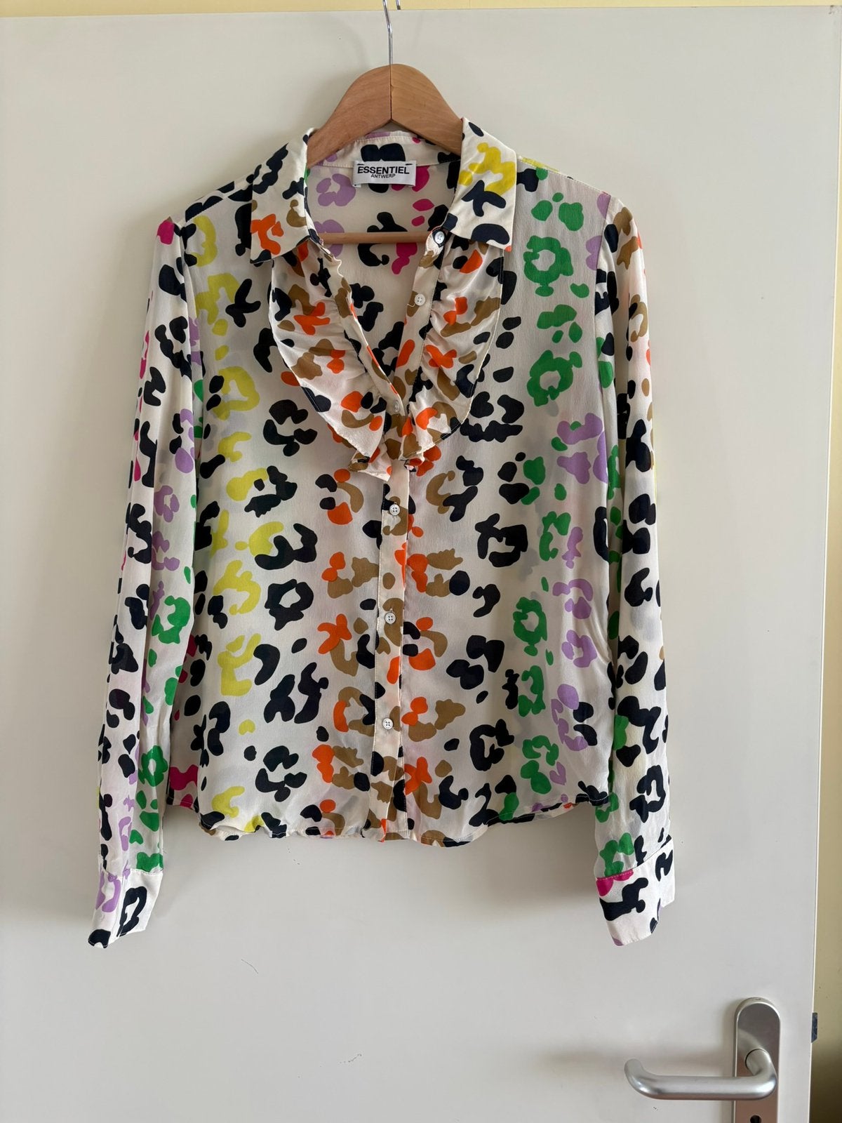 Essentiel Antwerp zijden blouse 36 nieuw, Kleding | Dames, Verzenden, Nieuw, Maat 36 (S), Overige kleuren