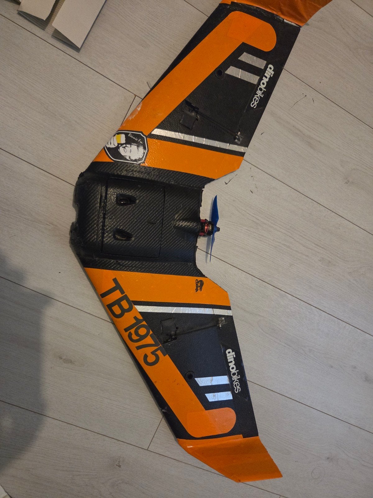 Super snelle Deltawing op 4S met digitale metalgear servo's, Ophalen, Gebruikt, Elektro