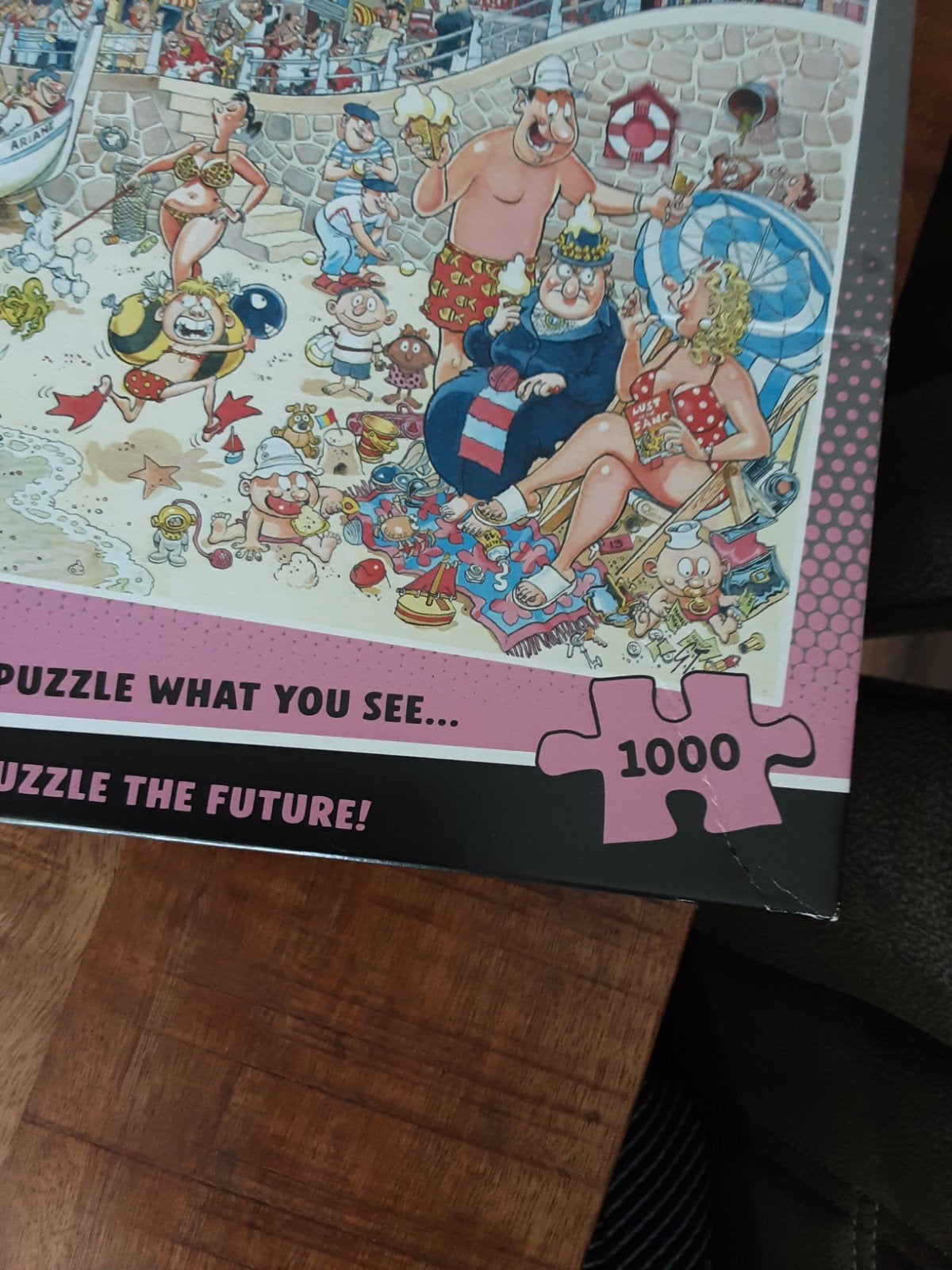 Te koop wasgij puzzel  nummer 8 destiny  high season 1000 st, Ophalen, 500 t/m 1500 stukjes, Zo goed als nieuw