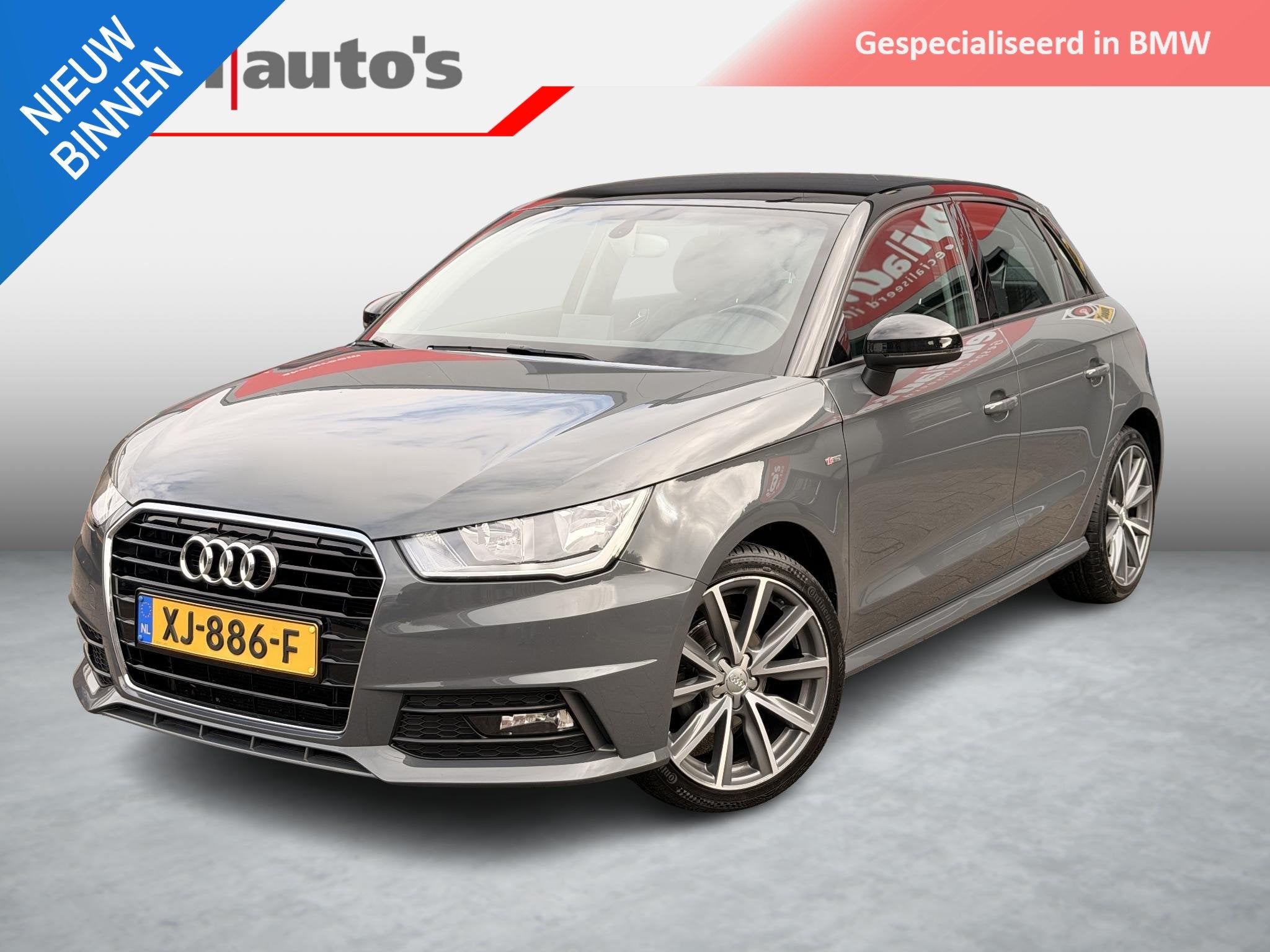 Audi A1 Sportback 1.0 TFSI Pro Line, Auto's, Dealer onderhouden, Stof, Origineel Nederlands, Bedrijf