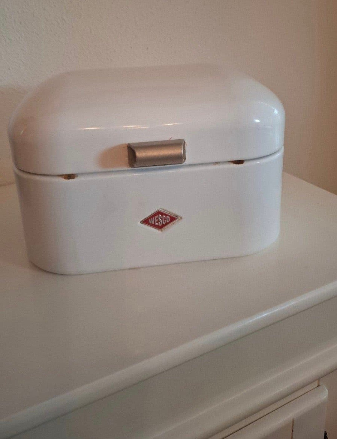wesco witte broodtrommel, Ophalen of Verzenden, Zo goed als nieuw, Wit