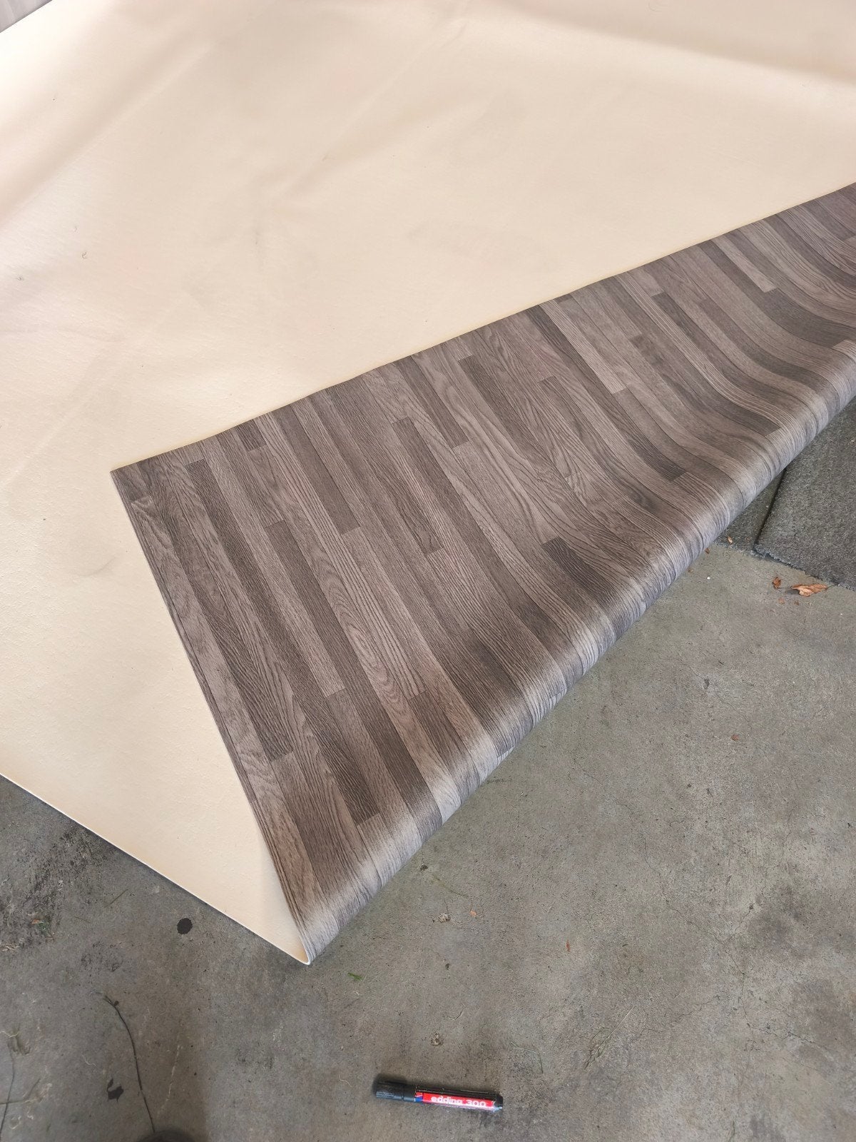 Vinyl vloer nieuw 220x400 cm, 2.4 mm hoog, Ophalen, Nieuw, 5 tot 10 m², Vinyl