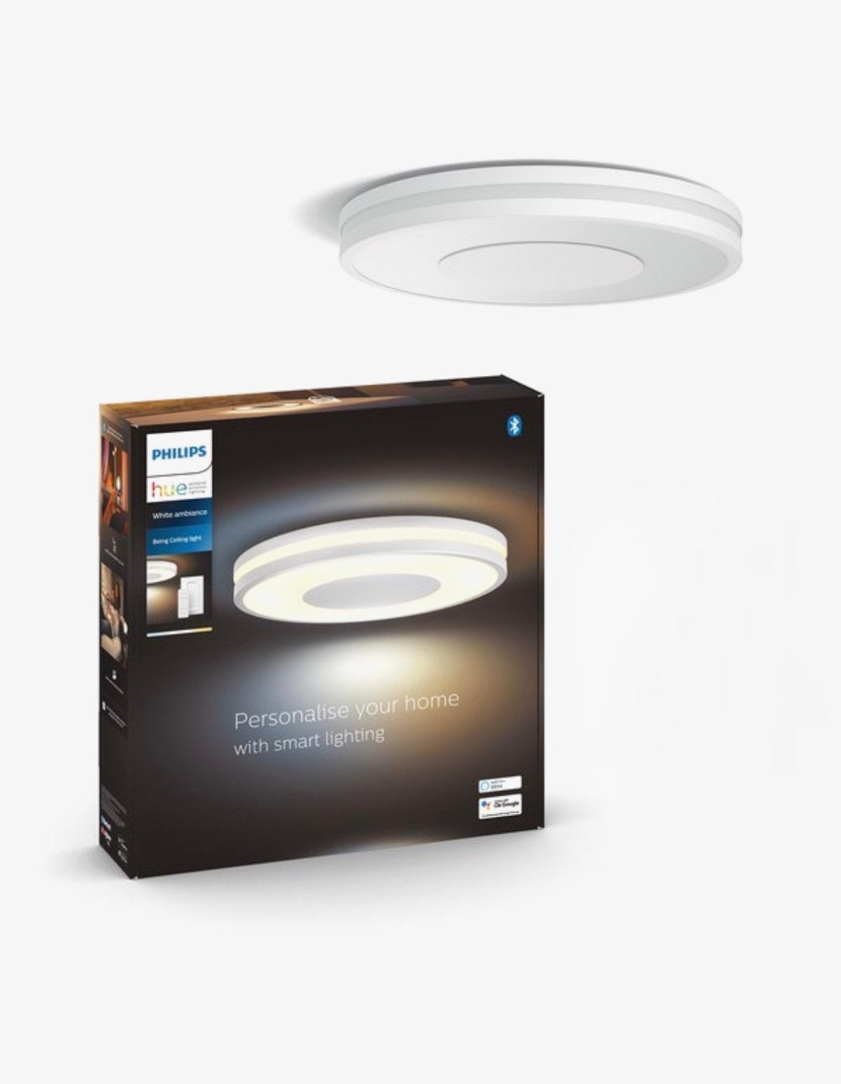 Philips Hue Being plafondlamp wit! Zie advertentie, Ophalen of Verzenden, Nieuw, E27 (groot), Led-lamp