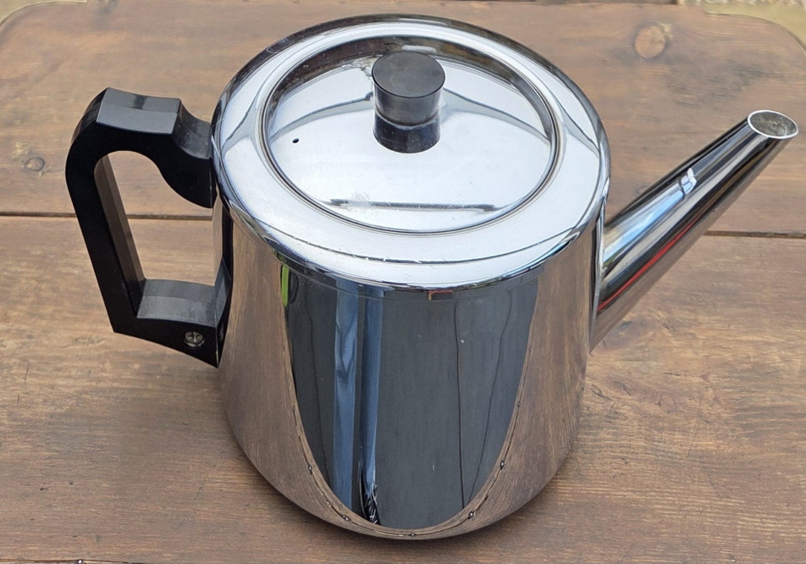 Bredemeijer theepot, Ophalen of Verzenden, Gebruikt, Pot, Bus of Blik