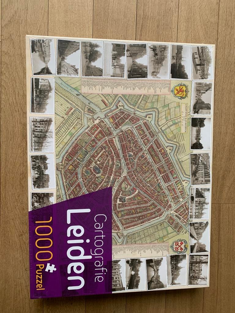 Puzzel Leiden, 1000 stukjes, nieuw in verpakking, Ophalen, 500 t/m 1500 stukjes, Nieuw