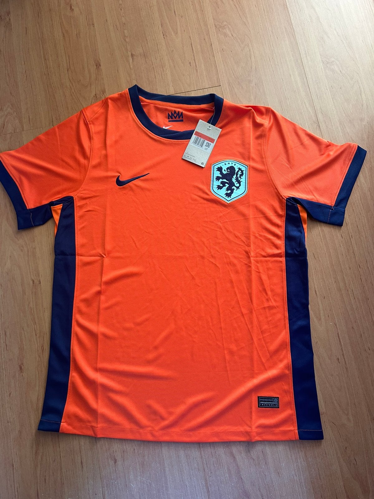 Nederlands elftal shirt ek 2024, Maat L, Verzenden, Nieuw, Shirt