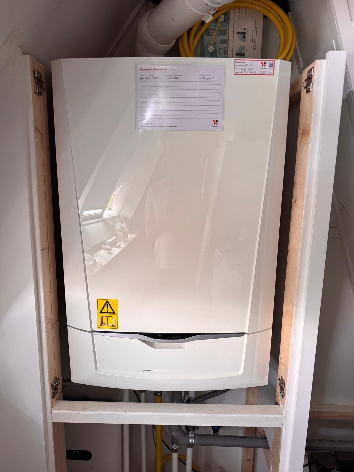 Remeha Calenta Ace 40L 4jr oud, Doe-het-zelf en Verbouw, Verwarming en Radiatoren, Ophalen, Cv-ketel of Combi-ketel
