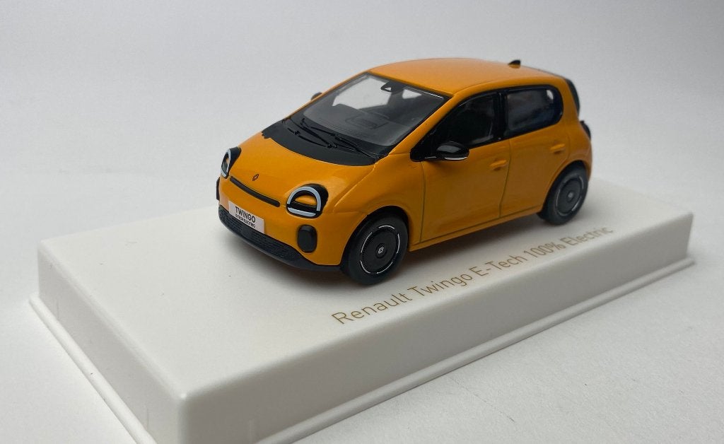 Norev 1:43 Renault Twingo E-Tech 2026 Mango Yellow, -, Nieuw, Norev, Ophalen of Verzenden