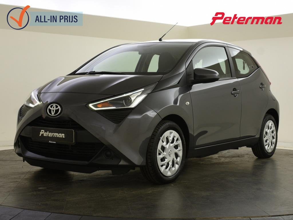 Toyota Aygo 1.0 VVT-i x-play | Carplay/AndroidAuto | Camera, Auto's, Voorwielaandrijving, 12 maanden, Stof, Gebruikt